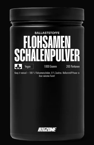 Big Zone Flohsamenschalenpulver