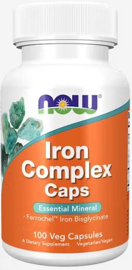 Now Iron Complex Caps